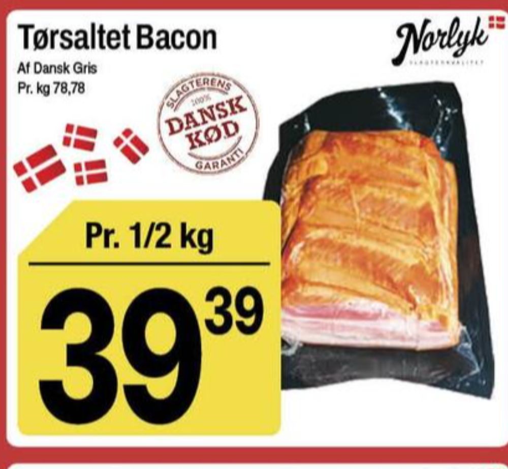 Norlyk Slagter, Bacon
