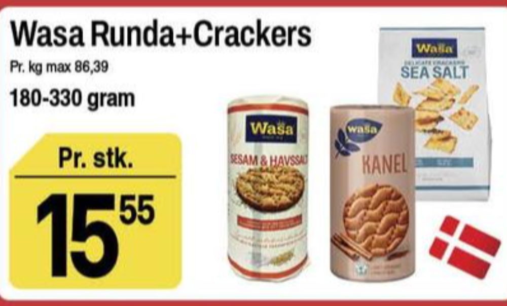Wasa, Kanel knækbrød