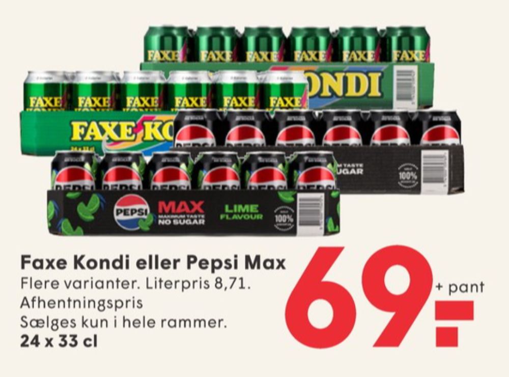 Pepsi Max, Cola 24 pk.