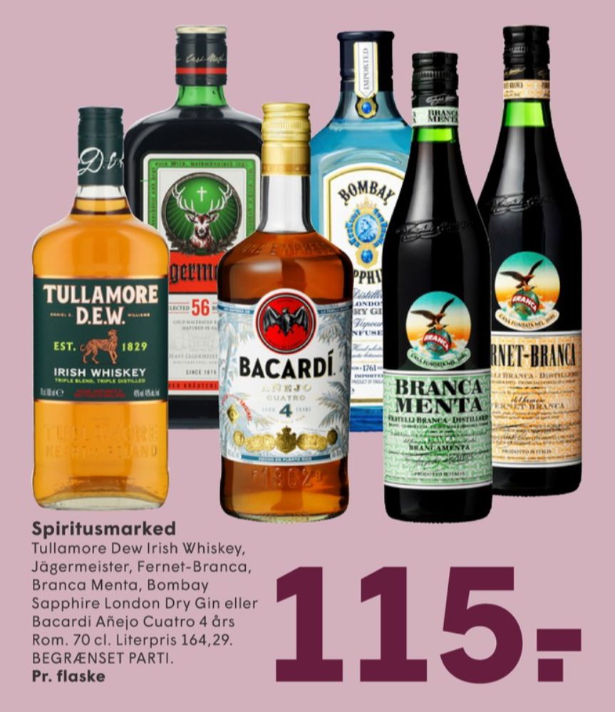 Fernet Branca Brancamenta, Bitter