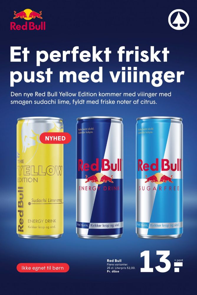 Red Bull The Yellow Edition, Energidrik
