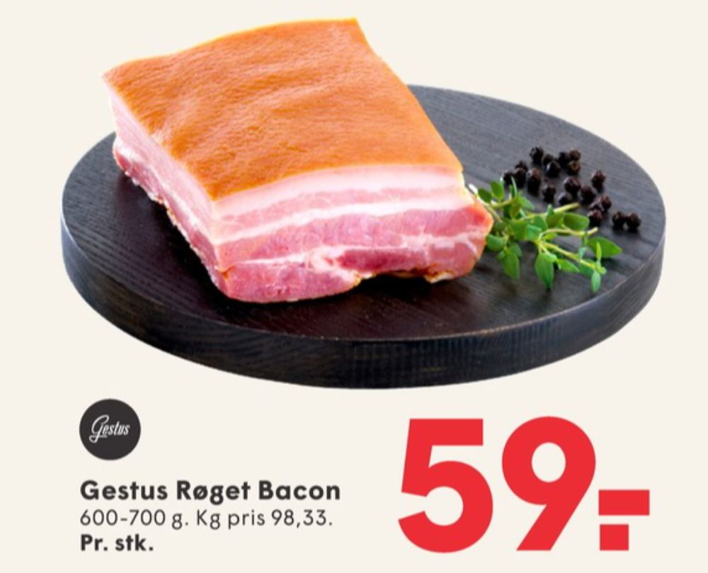 Gestus, Bacon