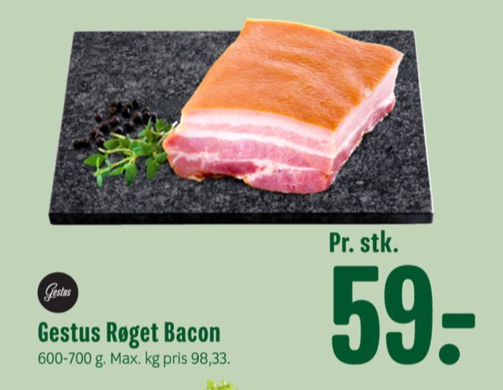 Gestus, Bacon