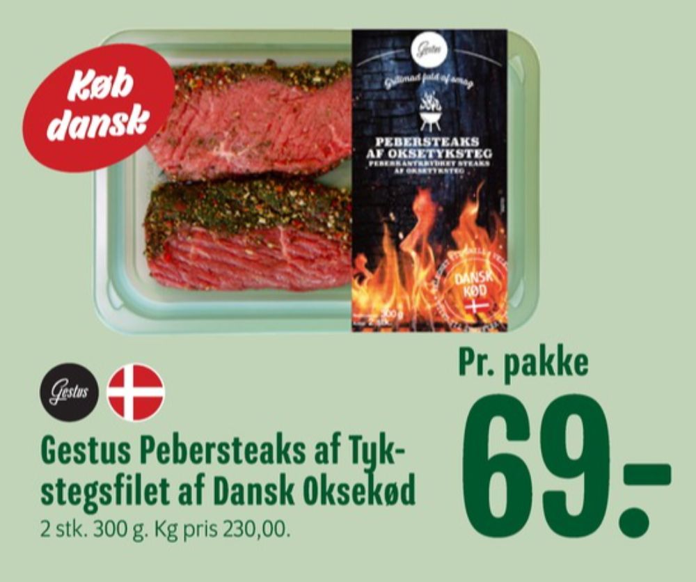 Gestus, Oksesteaks