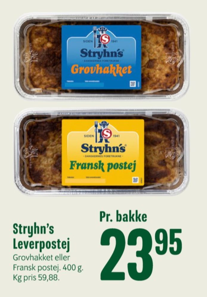 Stryhns Fransk Postej, Leverpostej