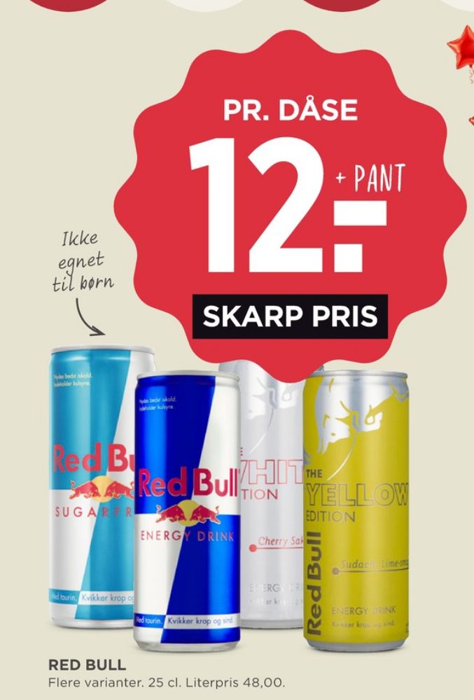 Red Bull Zero, Energidrik