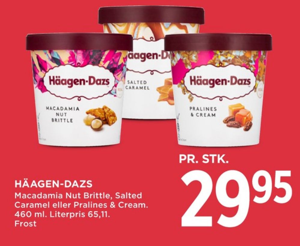 Häagen-Dazs, Pralines & Cream