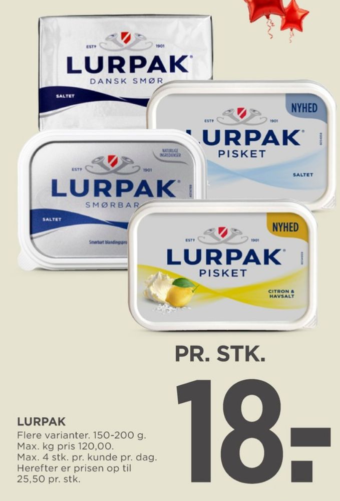 Lurpak, Smør Usaltet