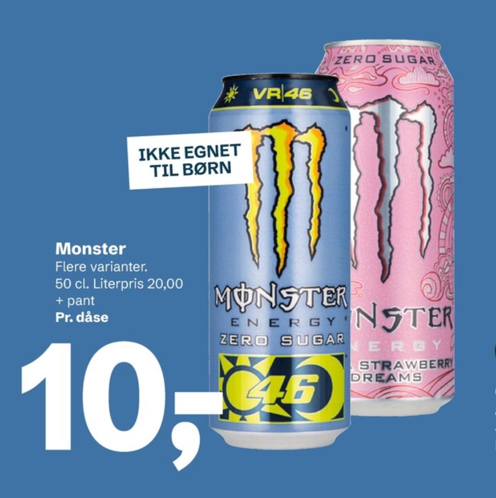 Monster Ultra Strawberry Dreams, Energidrik