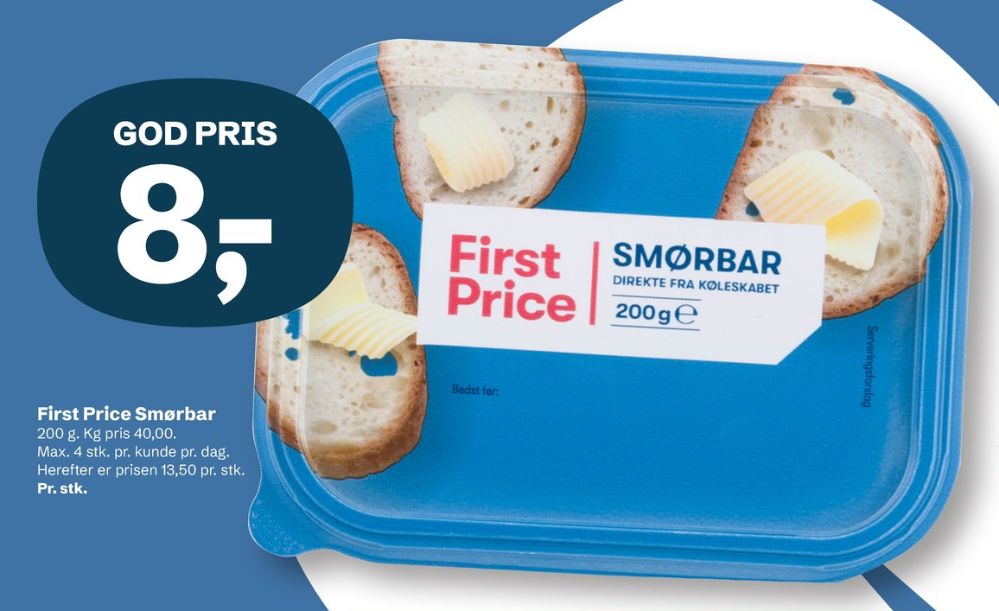 First Price, Smørbar