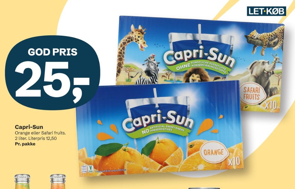 Capri-Sun, Frugtdrik Orange