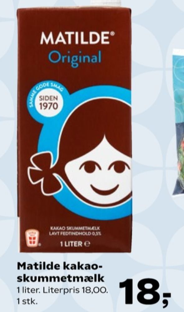 Matilde, Kakaomælk