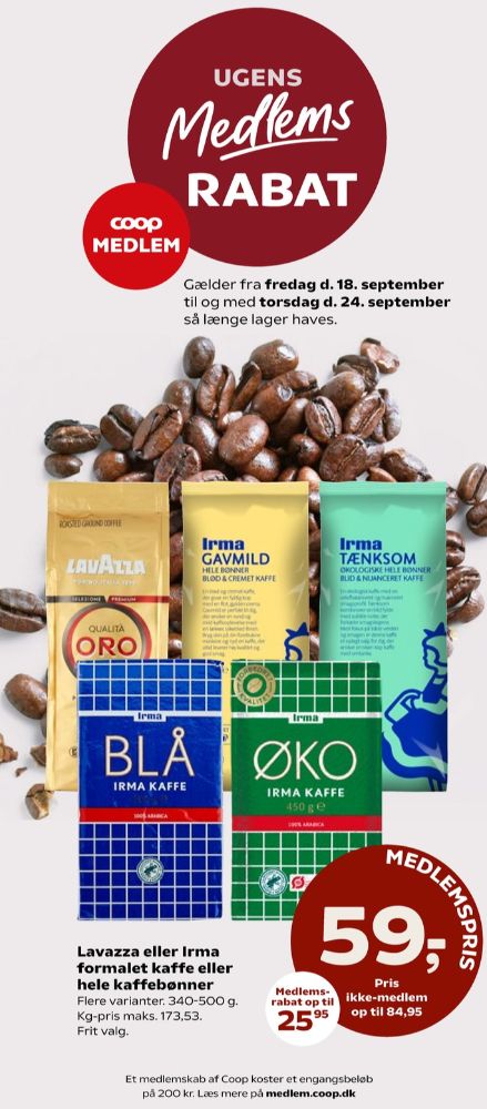 LavAzza Qualita Oro, Kaffebønner