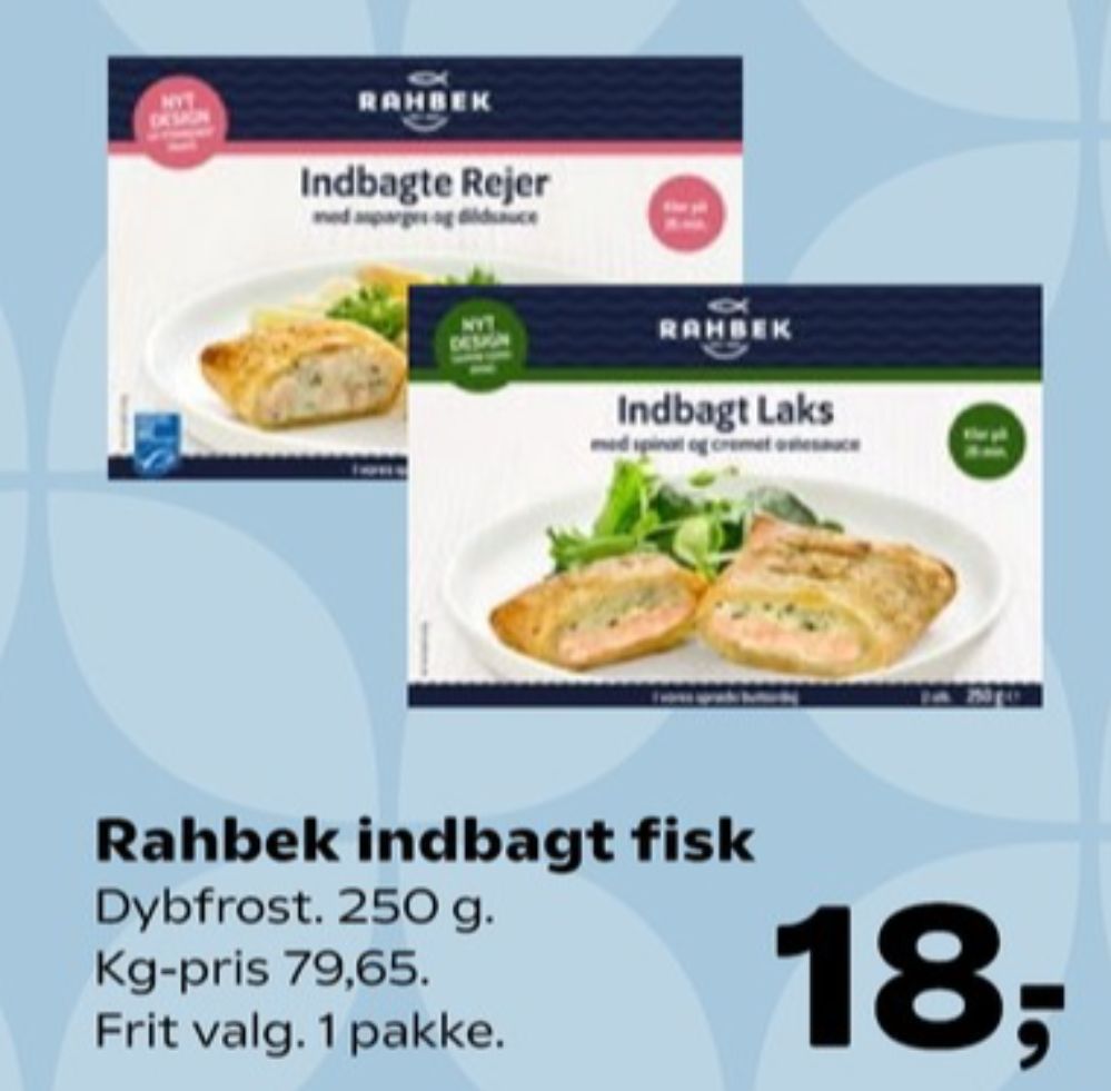 Rahbek, Indbagte Rejer med Asparges og Dildsauce