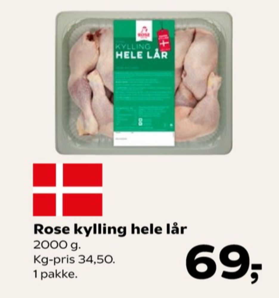 Rose, Kyllingelår