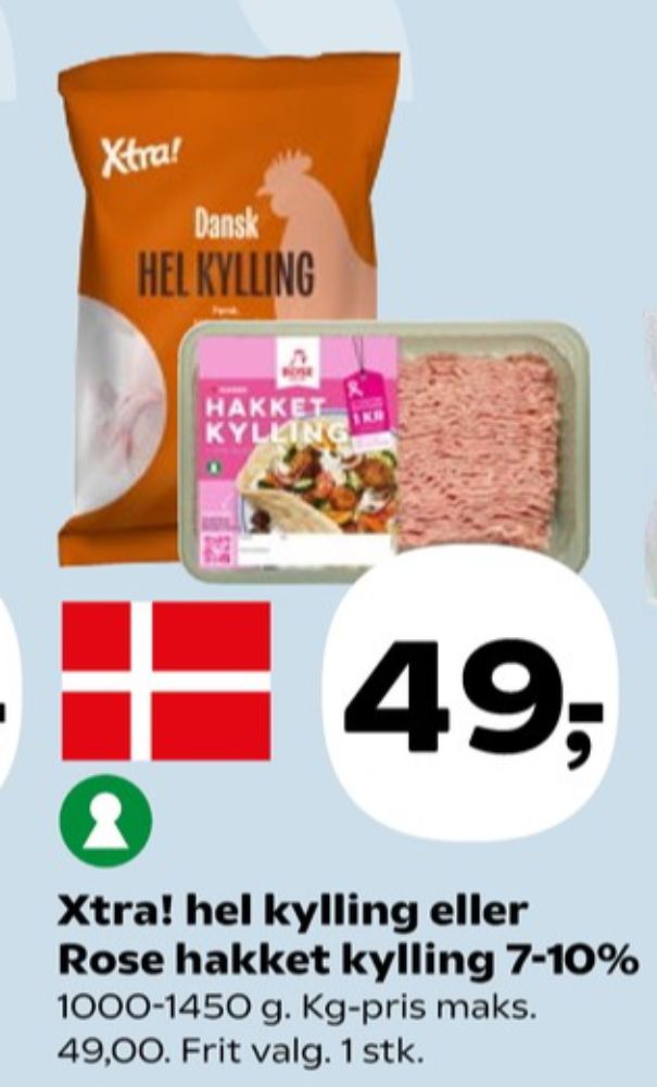Xtra, Kylling