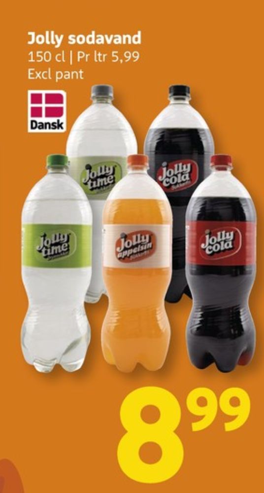 Jolly Cola Sukkerfri, Cola