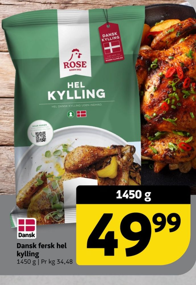 Rose, Kylling