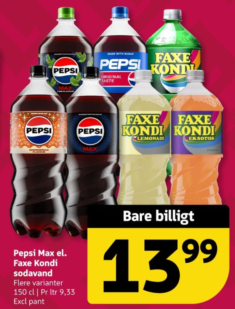 Pepsi Gingerbread, Cola