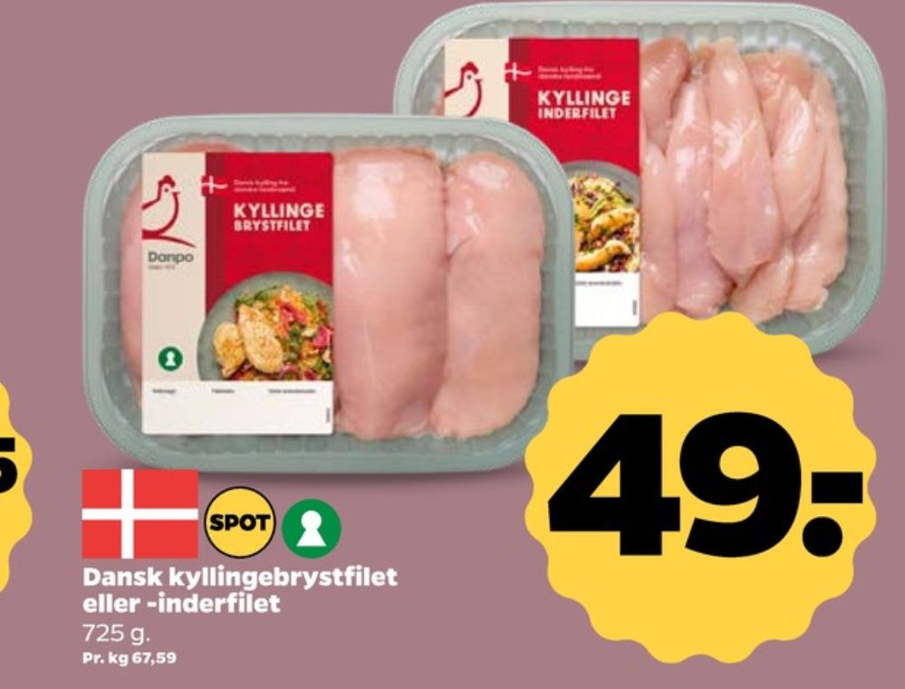 Danpo, Kyllingeinderfileter