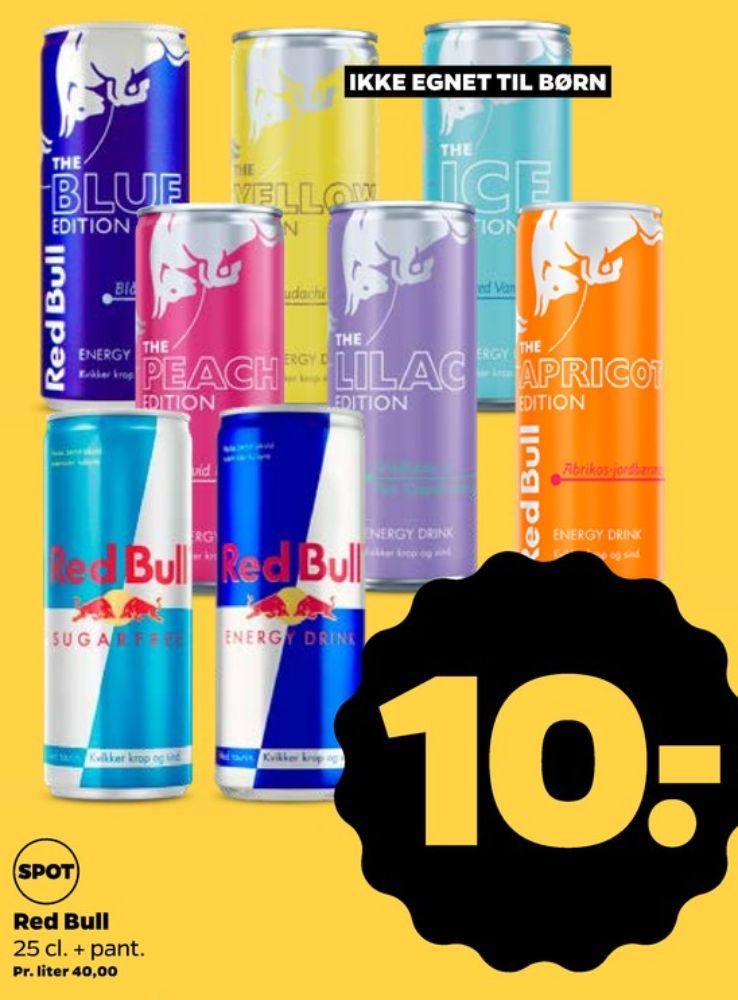 Red Bull Sugarfree, Energidrik
