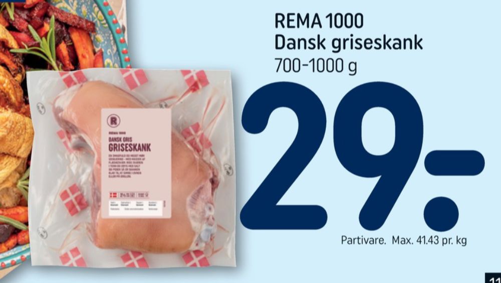 Rema 1000, Griseskank