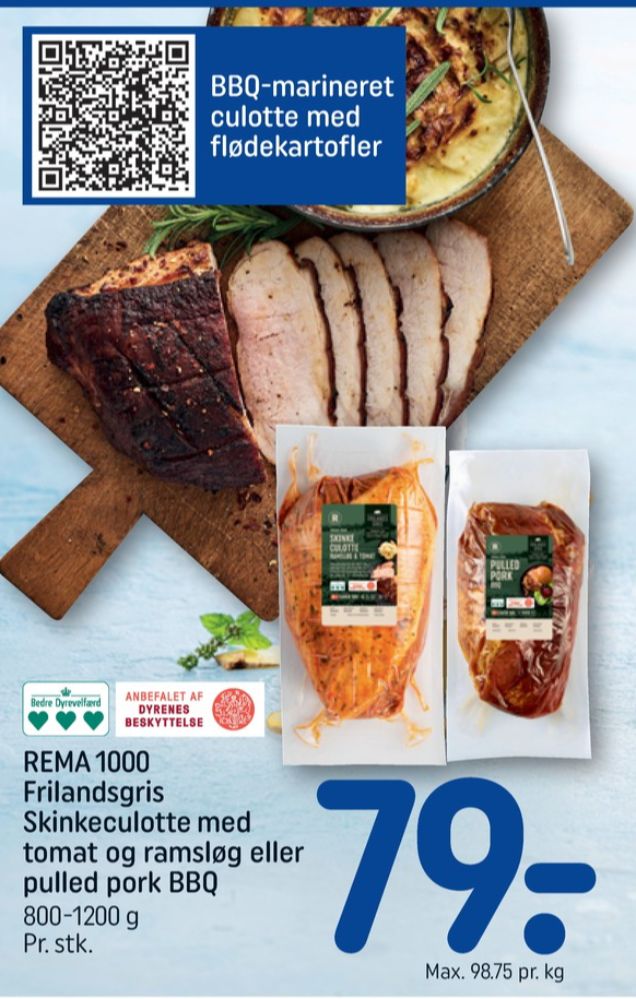 Rema 1000, Skinkeculotte