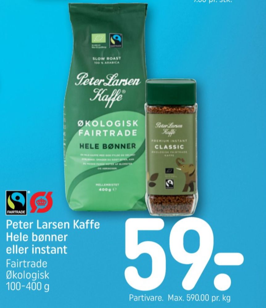 Peter Larsen Classic, Instant Kaffe