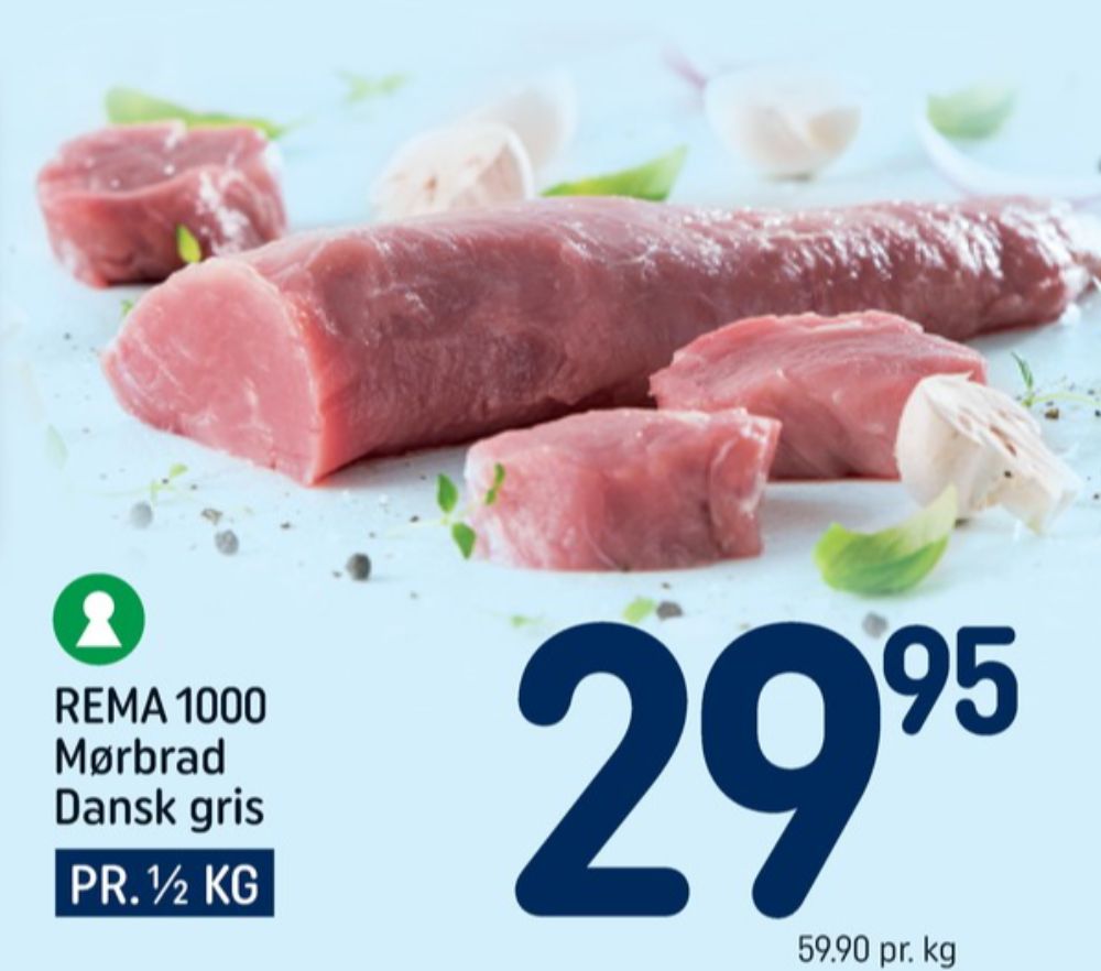 Rema 1000, Grisemørbrad