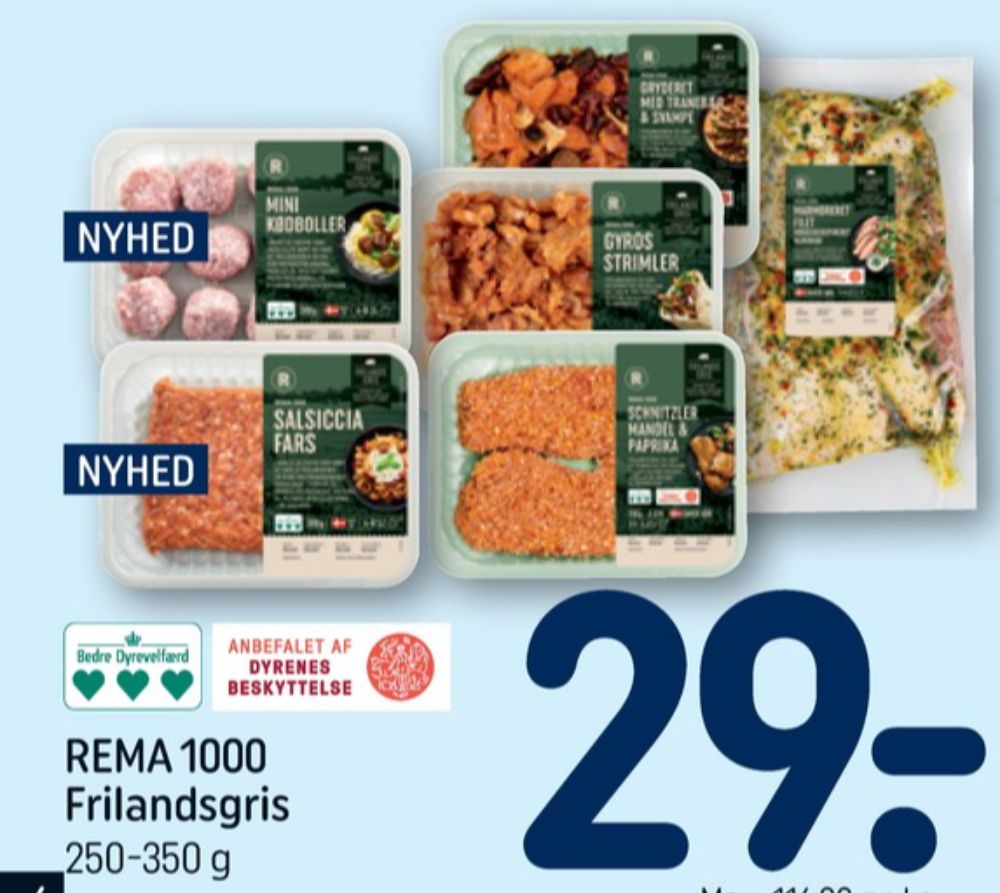 Rema 1000, Grisefilet