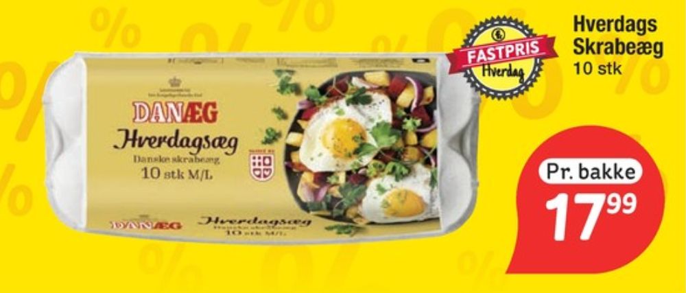 Danæg, Hverdagsæg M/L