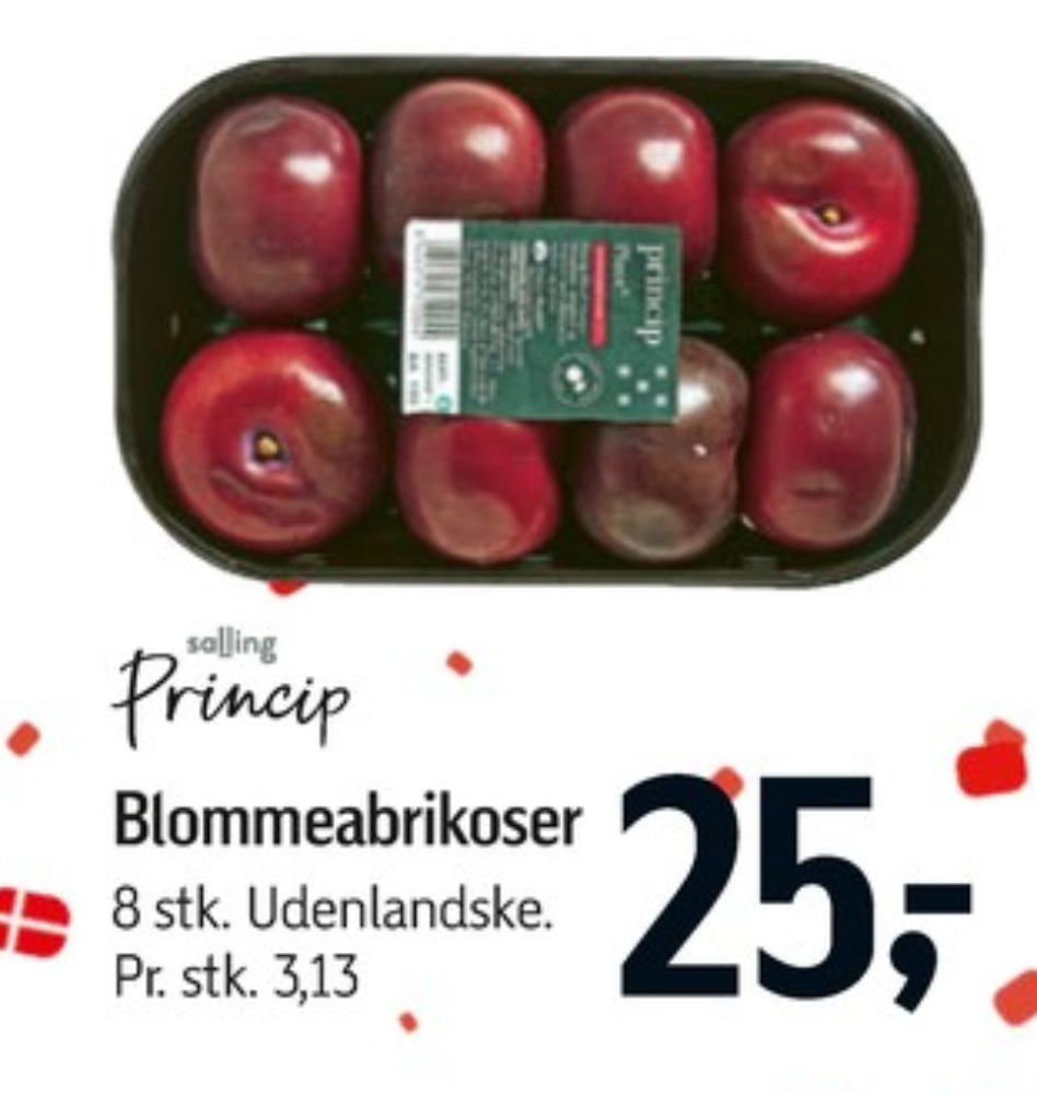 Salling Princip, Blommeabrikoser