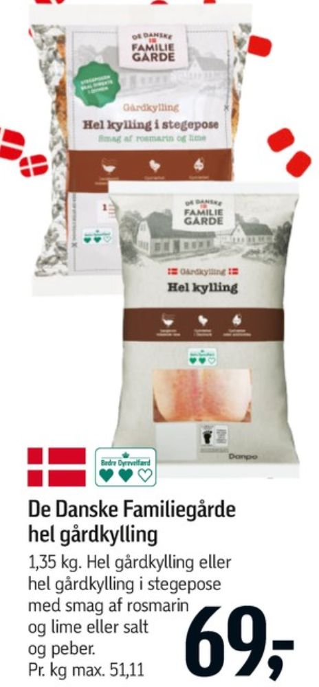 De Danske Familiegårde, Kylling