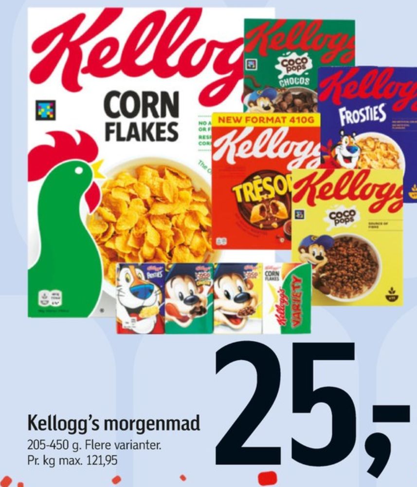 Kelloggs Frosties, Cornflakes