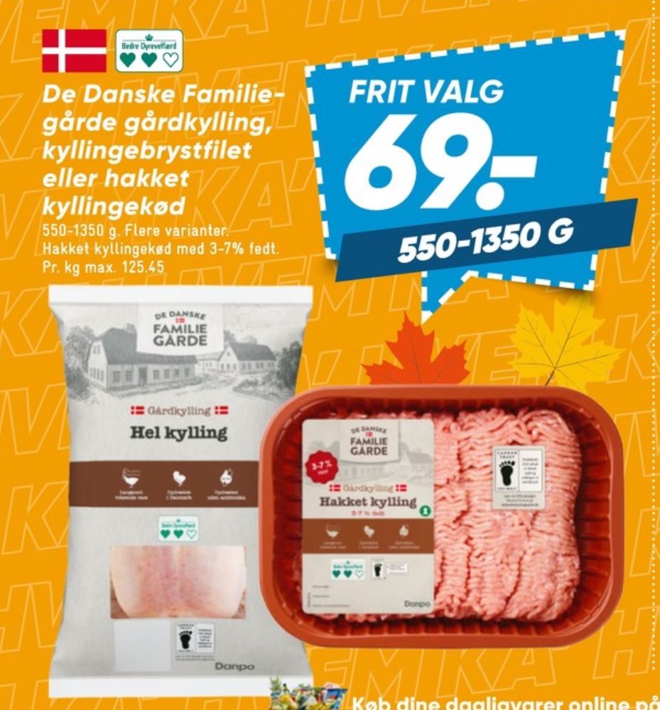 De Danske Familiegårde, Kylling