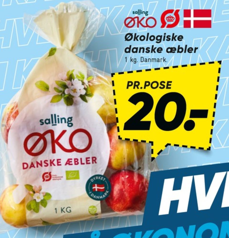 Salling ØKO, Æbler
