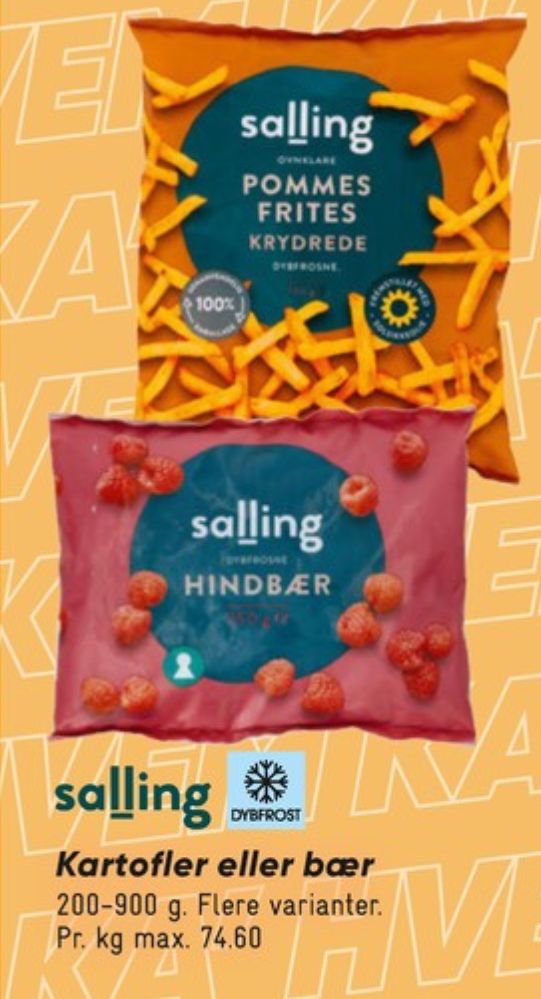Salling, Pommes Frites Krydrede
