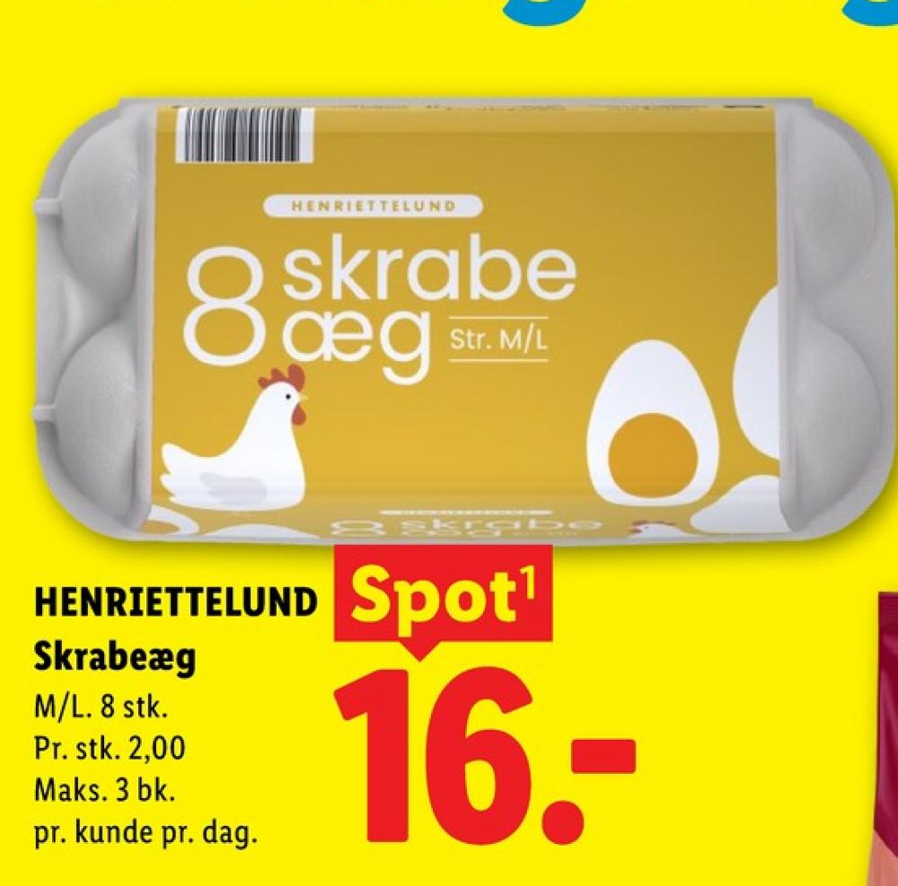 Henriettelund, Skrabeæg M/L