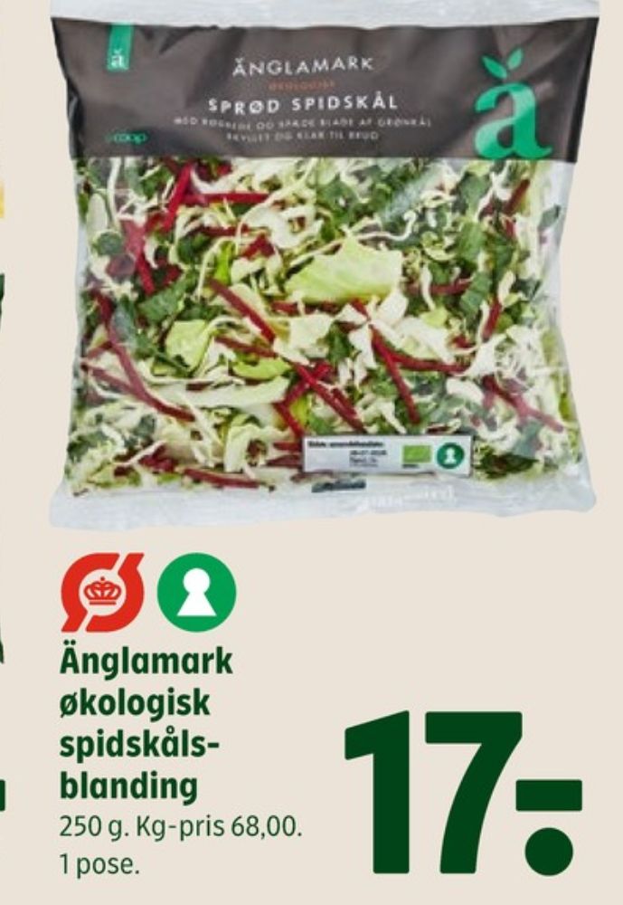 Änglamark, Spidskål