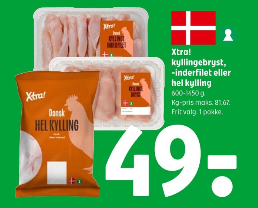 Xtra, Kylling