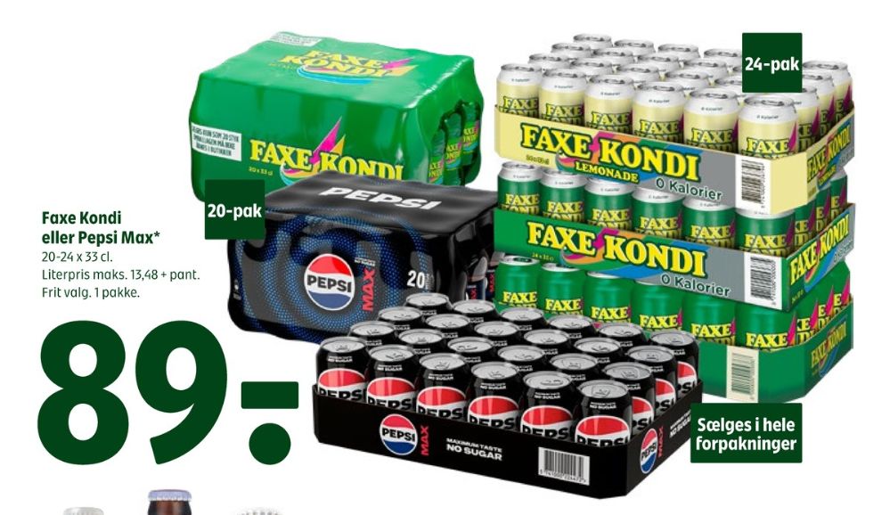 Pepsi Max, Cola 24 pk.