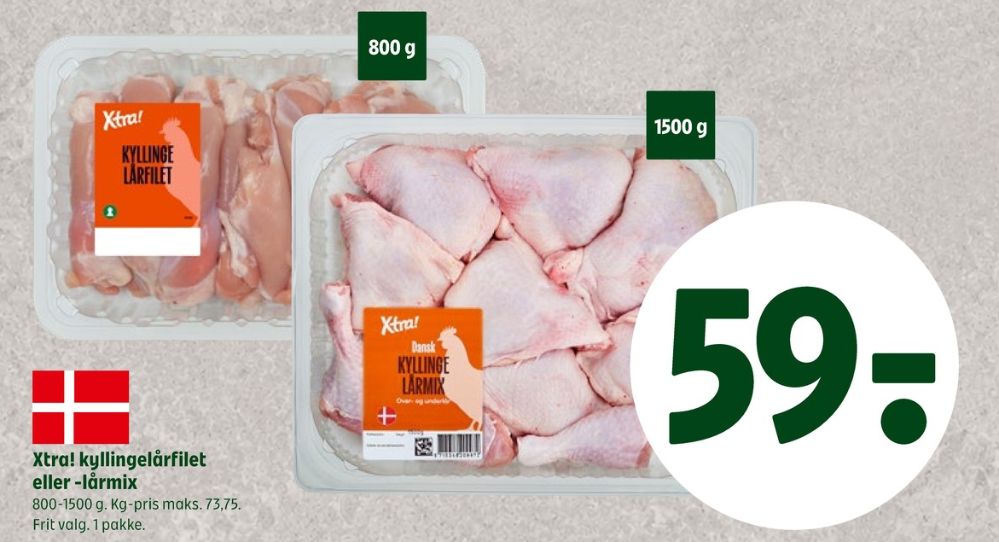 Xtra, Kyllingelårmix