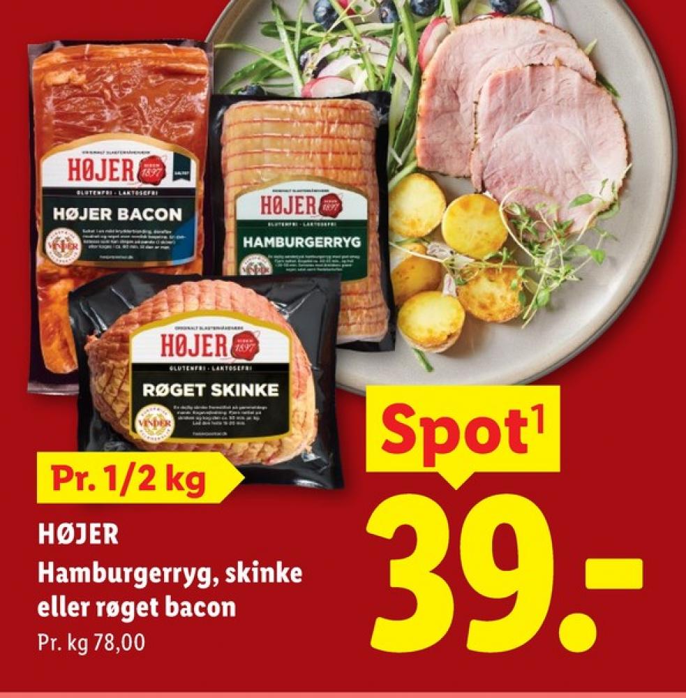 Højer Pølser, Bacon