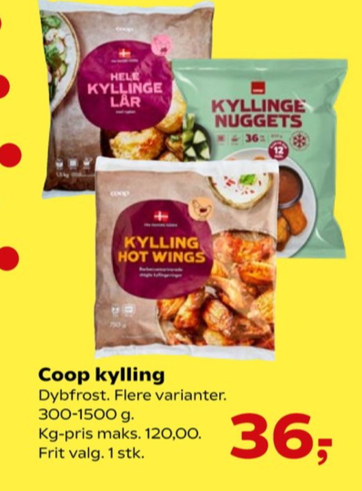 Coop, Kyllingelår