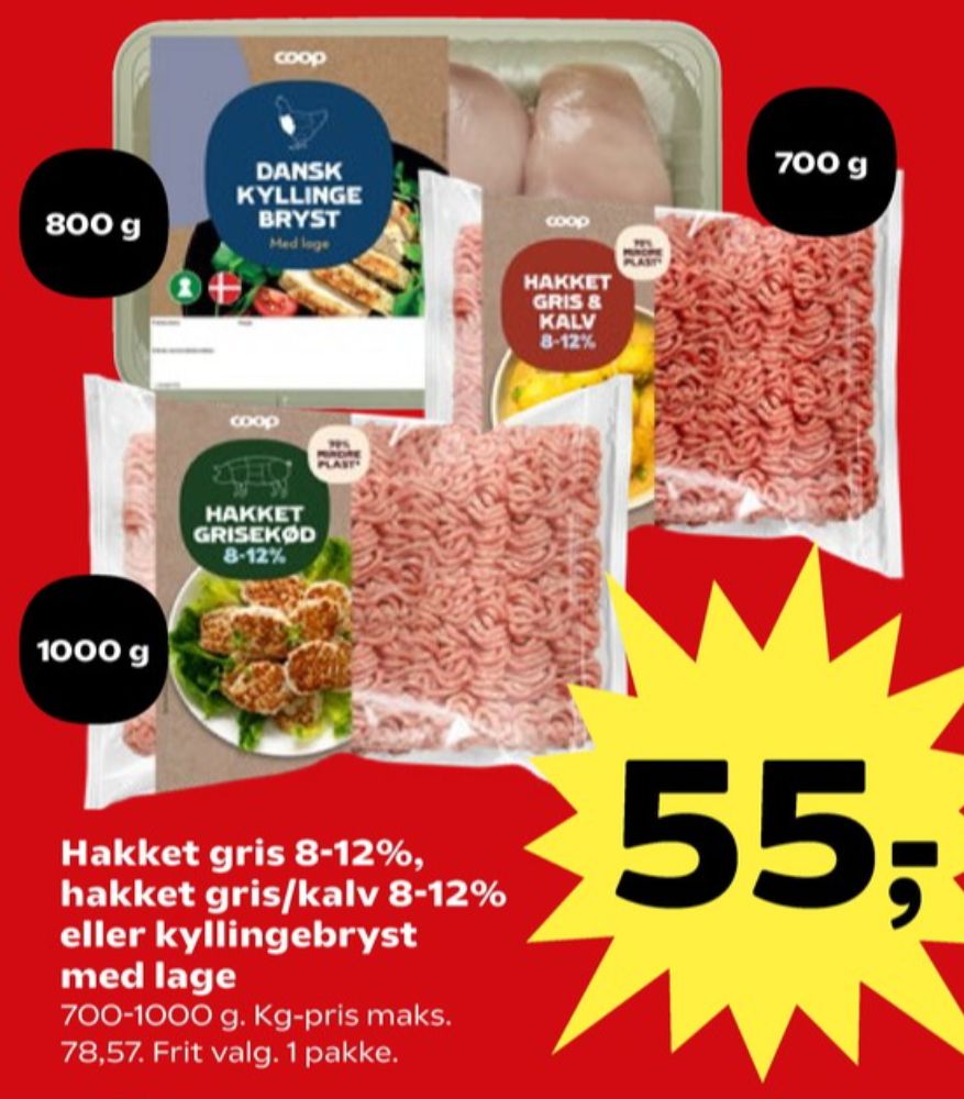 Coop, Kyllingebrystfilet
