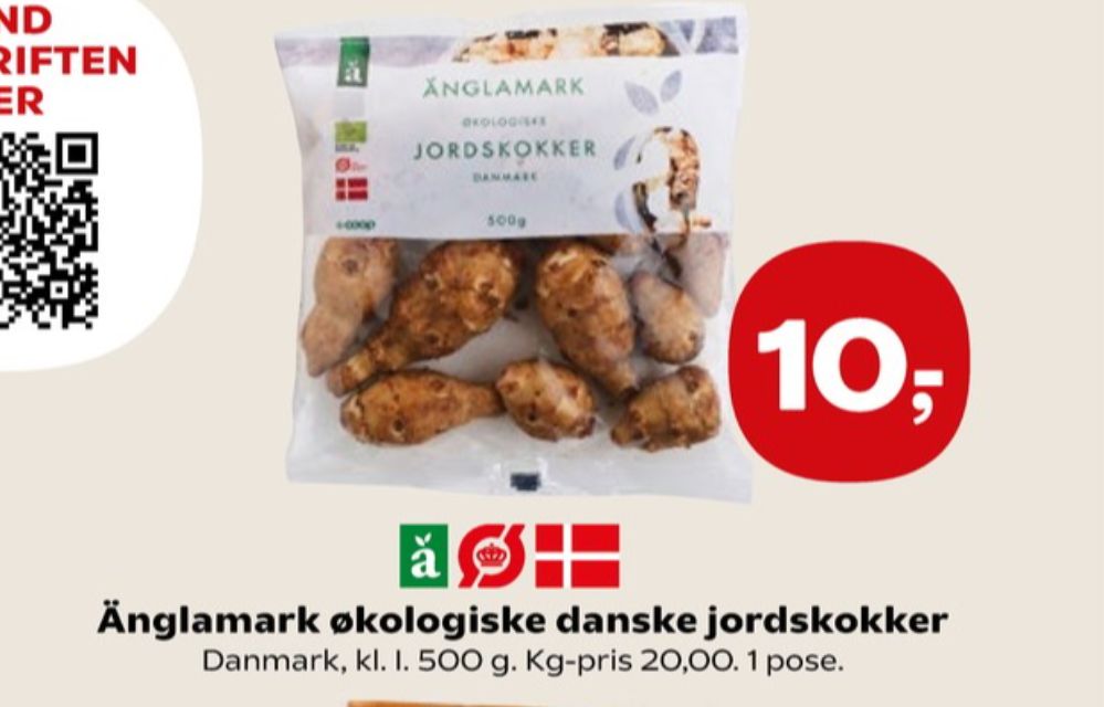 Änglamark, Jordskokker