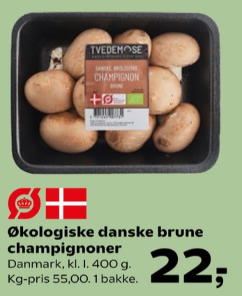 Tvedemose, Champignon