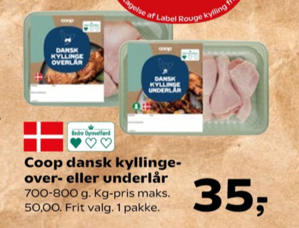 Coop, Kyllingeoverlår