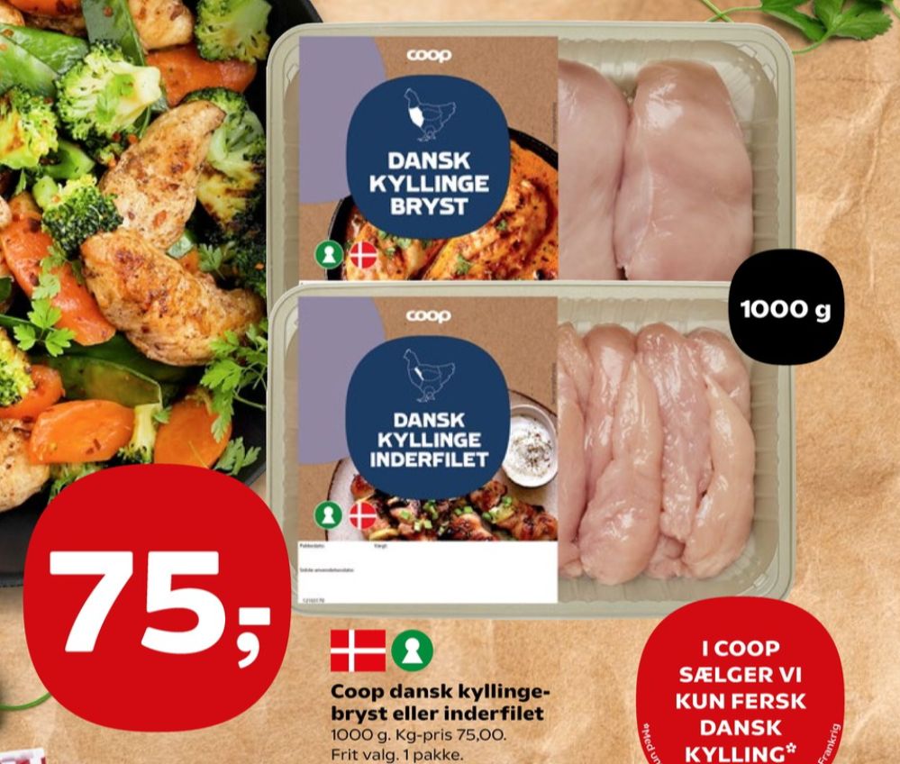 Coop, Kyllingebrystfilet