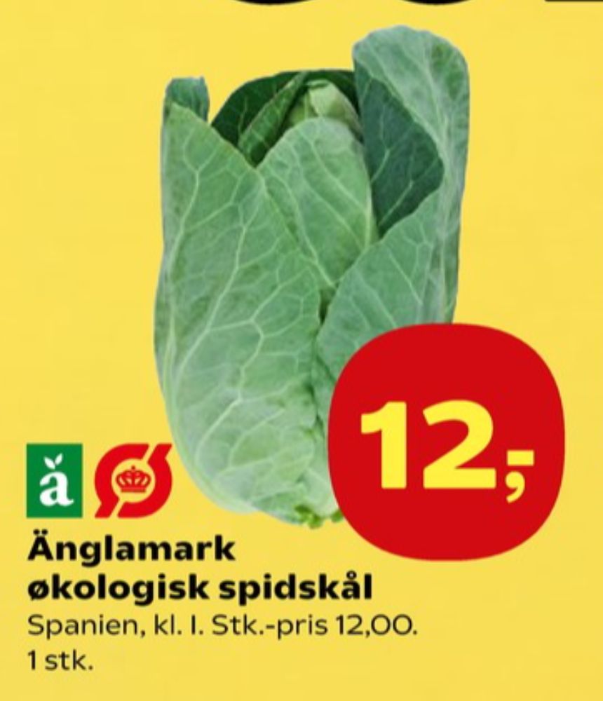 Änglamark, Spidskål